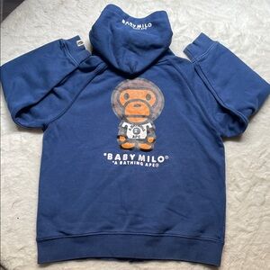 Bape Kids Sweatshirt baby Milo hoodie